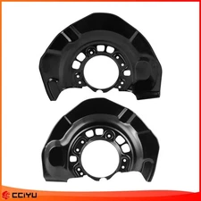 Brake Backing Plate Shields Front RH & LH Fits Toyota 2006-2011 Camry Avalon