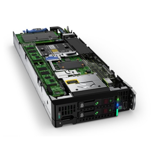 HPE ProLiant BL460c Gen10 U.2 NVMe Blade Server: Xeon Silver 4110, 64GB DDR4 - Bild 5 von 5
