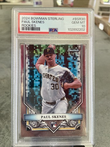 2024 Bowman Sterling Paul Skenes (RC) #BSR30 PSA-10