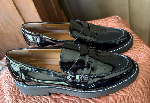 Mocassino donna Franco Sarto Cassandra Penny nero taglia 7,5 - Foto 3 di 6