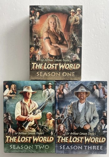 Sir Arthur Conan Doyle's THE LOST WORLD Complete Series Box Set DVDs 1 2 3 MINT