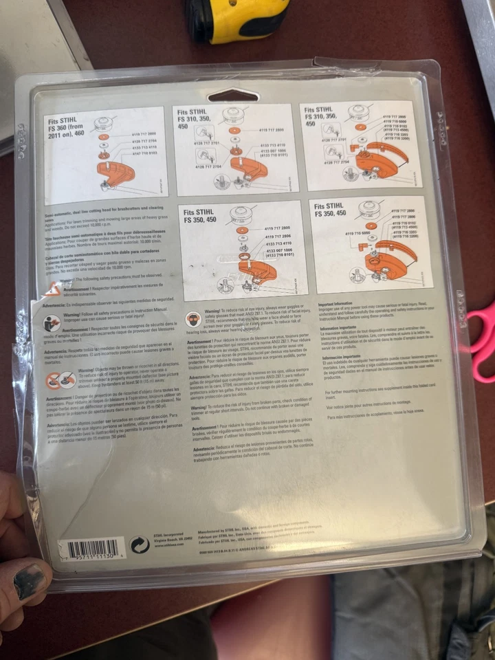 GENUINE STIHL AUTOCUT 40-2 String Trimmer Head 4003-710-2189 OEM - Image 2 of 2