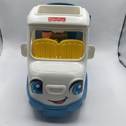 Fisher Price Little People SONGS & LIGHTS Camper RV Motor Home w 3 Figures 2015 - Picture 8 of 24