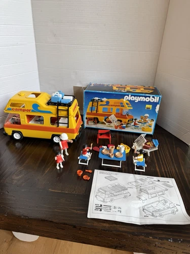 Vintage Playmobil Camper Playset  #3148