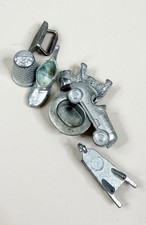 VTG Lot of 7 Monopoly Game Token Replacement Pieces Metal Silver GUC