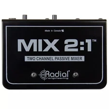 Radial Engineering Mix 2:1 Two Channel Summing Mixer/Audio Combiner Mix2:1