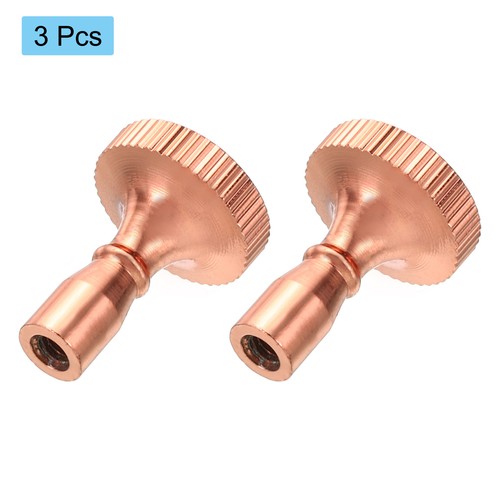3pcs Lamp Turn Switch Knob On/Off Replacement Twist Knobs Extension Rose Gold - Picture 3 of 6