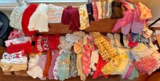 Huge lot baby girl clothes 12-18 mos. Over 40 name brand items!