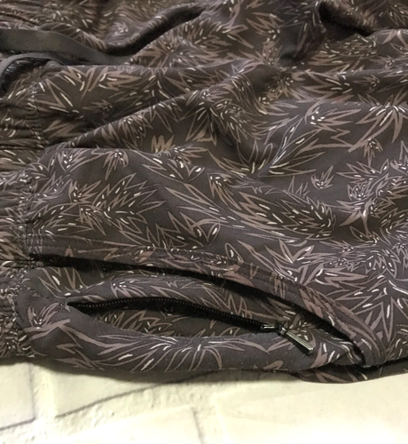 Patagonia Fleetwith Romper Size Small Basalt Brown Cris Cross Back Pockets - Picture 15 of 20