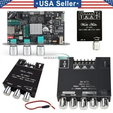 ZK-1002T 2x100W Bluetooth Audio Power Amplifier Board Mono Amp Module TPA3116D2