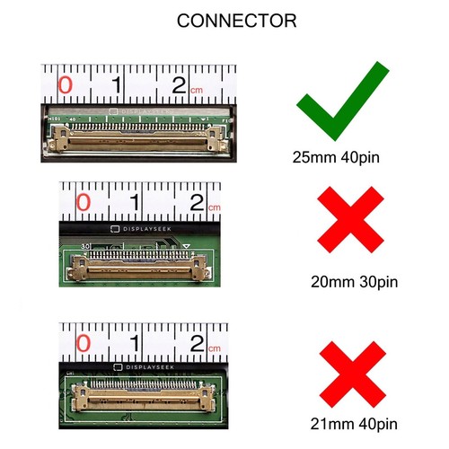 Repuesto para pantalla NV156FHM-NX1 V8.0 15.6" IPS LED FHD 120hz pantalla 40 pines - Imagen 4 de 8