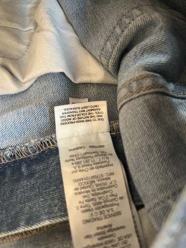 J Crew Jeans Mens 31x30 Light Blue Flex Slim Stretch Whiskered Denim Mid Rise - Picture 9 of 10