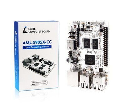 Libre Computer Board AML-S905X-CC (Le Potato) 2GB 64-bit Mini for 4K Media