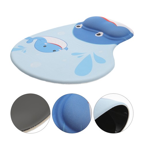 Shark Mouse Pad Silicone Mousepad for Computer with Wrist Support - 第 6/12 張圖片