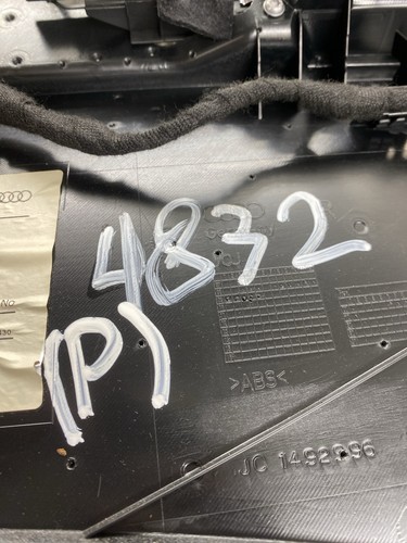 Audi Q5 2010 Sonnenschutz Rollo Tür hinten rechts Karte/Zierleiste 8R0861334 ORIGINAL - Bild 20 von 21