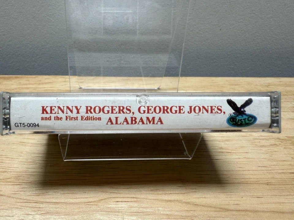 Kenny Rogers George Jones Alabama And The First Edition Cassette Audio Music Foto 2 de 4