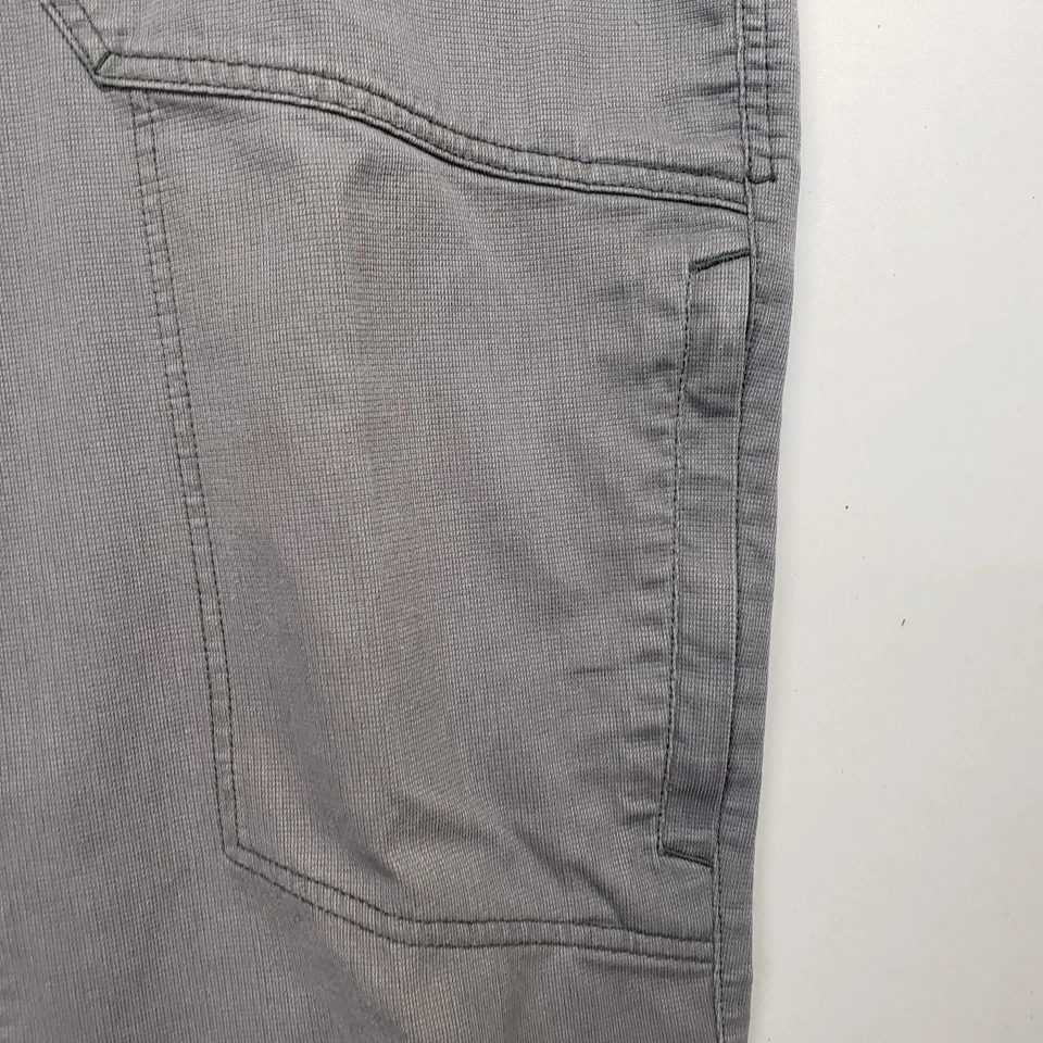 Pantalones de senderismo Mountain Hardware de lona gris 38/30 LEER Foto 4 de 4