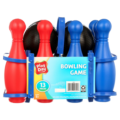 Buy Play Day Kids Bowling Game Set 13 Piece Includes 10 Pins 2