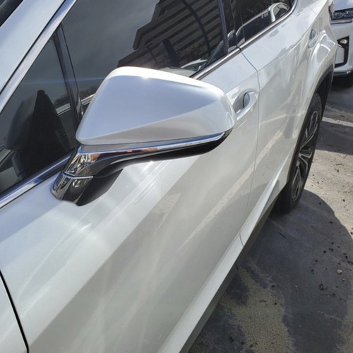 LEFT SIDE REAR VIEW MIRROR HOUSING COVER TRIM FOR LEXUS RX 2016 17~2020 NX 15-20 - Picture 5 of 14