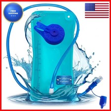 Lagarto 1.5L Water Bladder For Hiking Backpack Tpu Wide Mouth Fill Marks Yyta