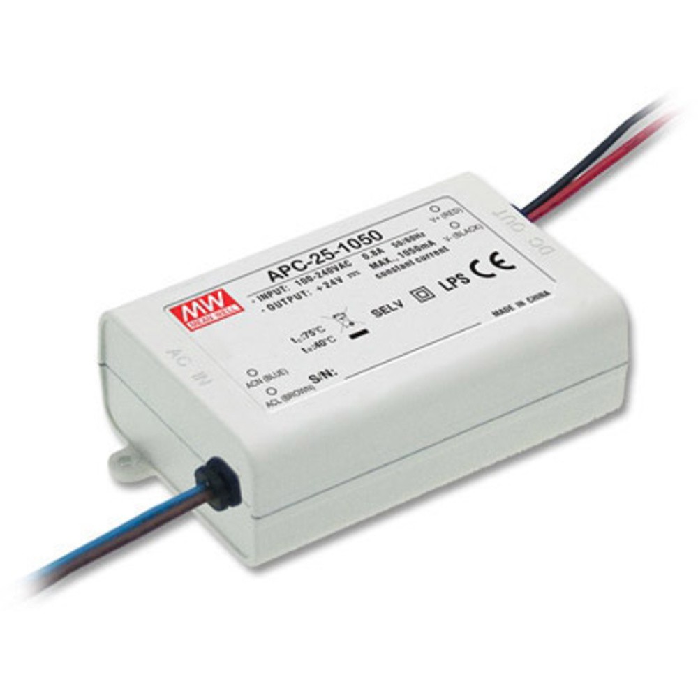 Светодиодный индикатор Mean Well APC-25-700-Treiber Konstantstrom мощностью 25,2 Вт, 0,7 А, 11 - 36 В постоянного тока...