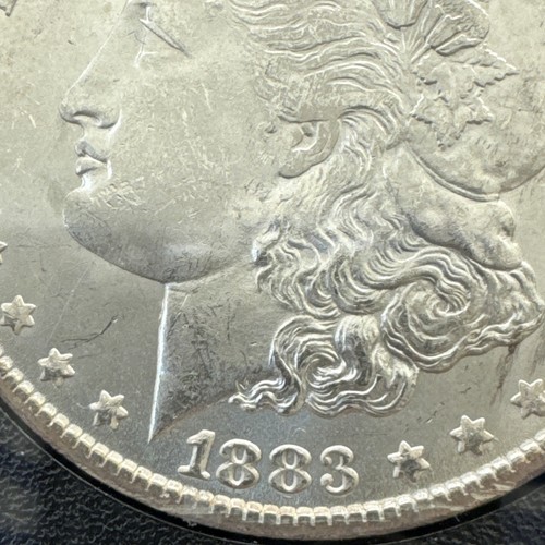 Carson City Uncirculated Silver Dollar 1883 CC 83663479 Morgan Dollar 90% Silber - Bild 6 von 24