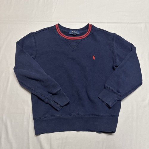Polo Ralph Lauren Sweater Youth Boys Small 8 Sweatshirt Casual School Preppy