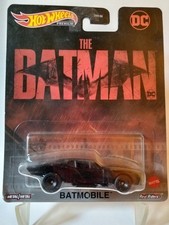 Hot Wheels 2022 Retro Entertainment DC The Batman Batmobile 1/64 Diecast Car