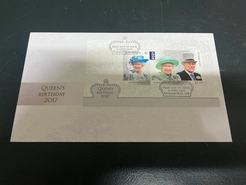 (1618) 5-10-2025 - Australia (1) FDC cover / Premier Jour (Queen m/s 2017)
