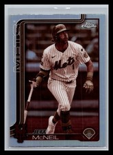 Jeff McNeil New York Mets #167 Topps 2025 Topps Chrome Sepia Refractors
