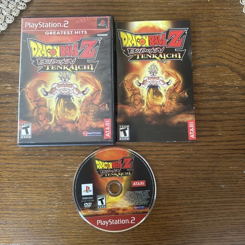 Dragon Ball Z: Budokai Tenkaichi 1 (PlayStation 2, PS2, 2005) W/ Manual - Tested