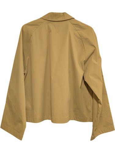 ONLY Women's Short Trench Coat Beige Recycled Polyester Size XL (KN) - Picture 9 of 9