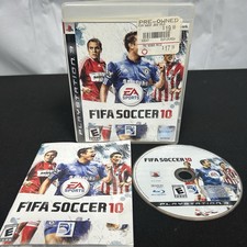 FIFA Soccer 10 - Sony PlayStation 3 (PS3) Complete in Box CIB Working/Tested