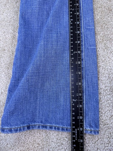 Old Navy Bootcut Jeans Size 10 Long Womens Medium Wash Blue Just Below Waist - Picture 10 of 12