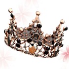  2 Pack Birthday Decoration Shiny Crown Headband Cake Accessories