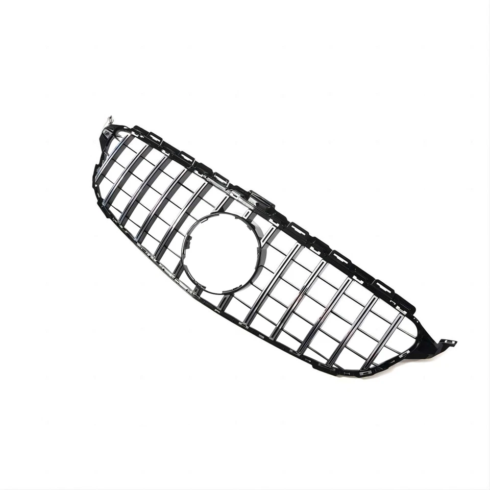 Front Grille Grill For Mercedes Benz W205 2019 2020 2021 C43amg C300 C350 C200 Foto 2 de 4