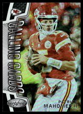 2023 Panini Certified Calling Cards Patrick Mahomes II Kansas City Chiefs
