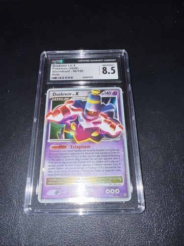 CGC 8.5 Dusknoir LV.X Stormfront 96/100 Holo Pokémon LV X 2008 - Picture 1 of 5