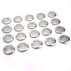 20pcs Stainless Steel 53mm Air Ventilation Louver round grill