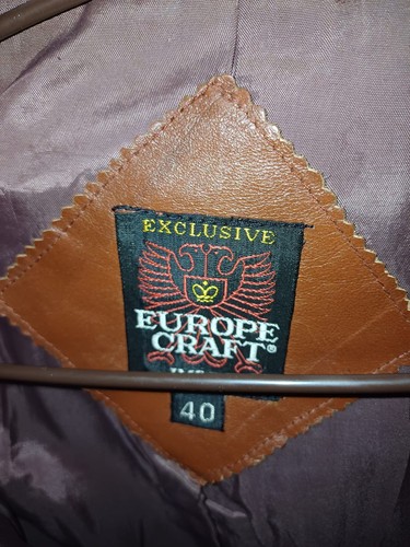 Giacca di pelle Leather jacket Vintage Donnie Brasco Style - Foto 4 di 4