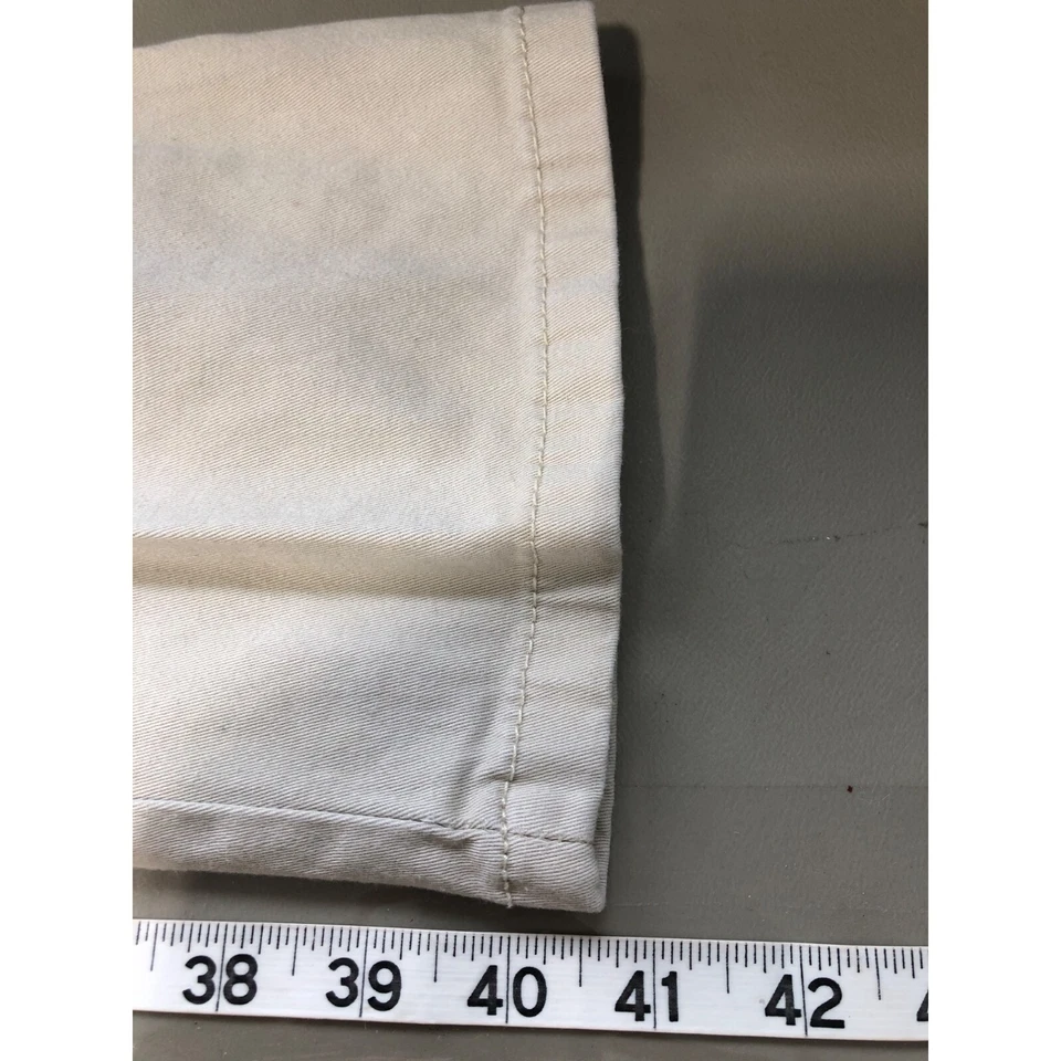 Pantalón Bogari Mujer Talla 8 Beige Cosido Bolsillos Traseros Diseñado en Italia Pantalón Foto 4 de 4