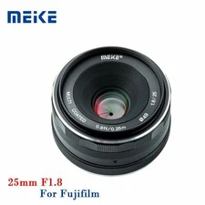 MEIKE 25mm F1.8 APS-C Manual Focus Prime Lens For Canon Fujifilm Sony M43 Camera