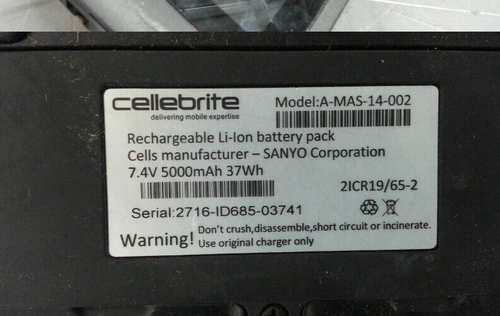 CelIebrite Touch 2 UFED Universal Forensic Extraction Device A-MAS-14-002 - 第 4/4 張圖片