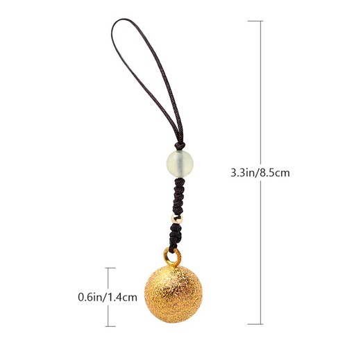 1pc Bell Anhänger Smartphone -Gurt Lanyard Telefon Charme Anhänger - Zdjęcie 5 z 12