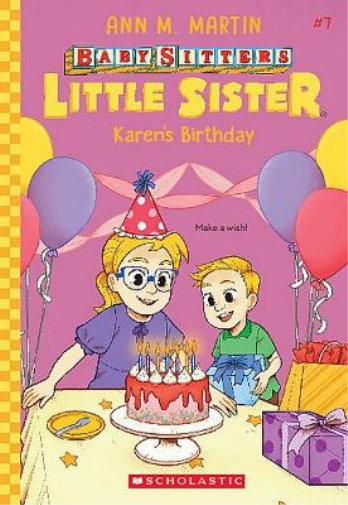 Ann Martin Karen's Birthday (Baby-Sitters Little Sister #7) (Tascabile)