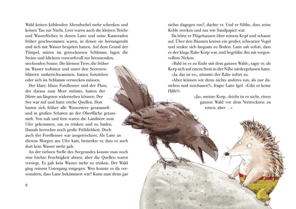 Thumbnail - Latte Igel Und Der Wasserstein | Sebastian Lybeck | 2008 | Deutsch