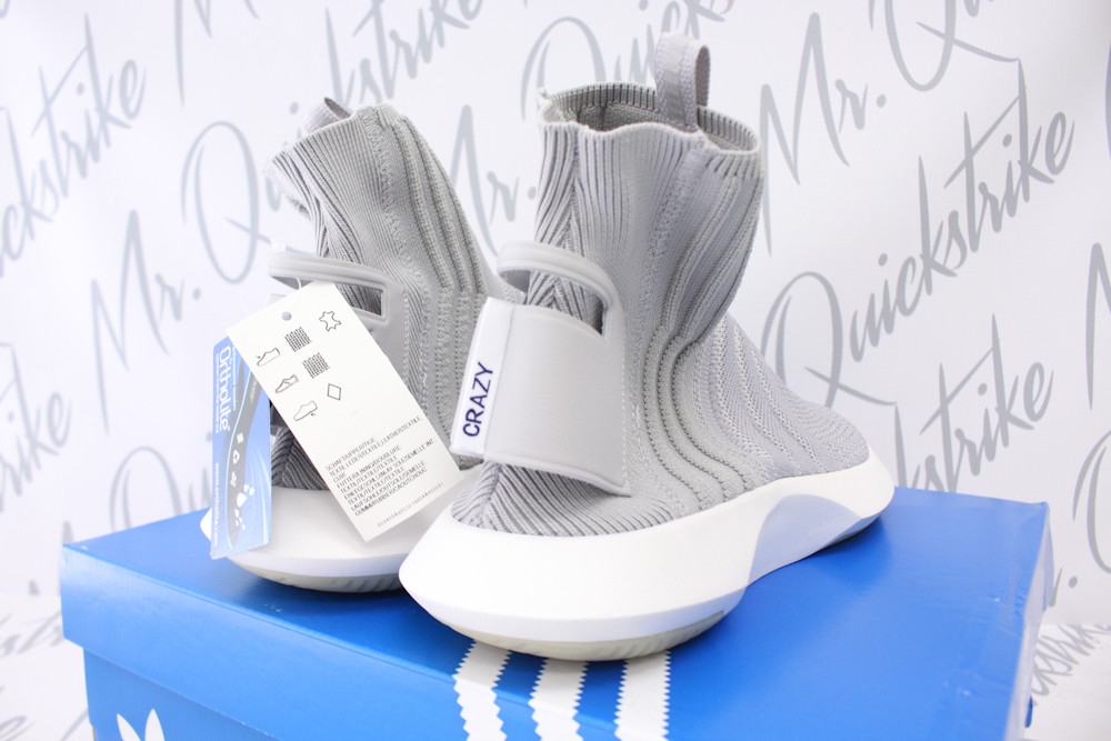 ADIDAS CRAZY CRAZY CRAZY 1 ADV SOCK PRIMEKNIT SZ 9 GREY REAL PURPLE WHITE CQ0984 6f6597 ADIDAS CRAZY CRAZY CRAZY 1 ADV SOCK PRIMEKNIT SZ 9 GREY REAL PURPLE WHITE CQ0984 6f6597