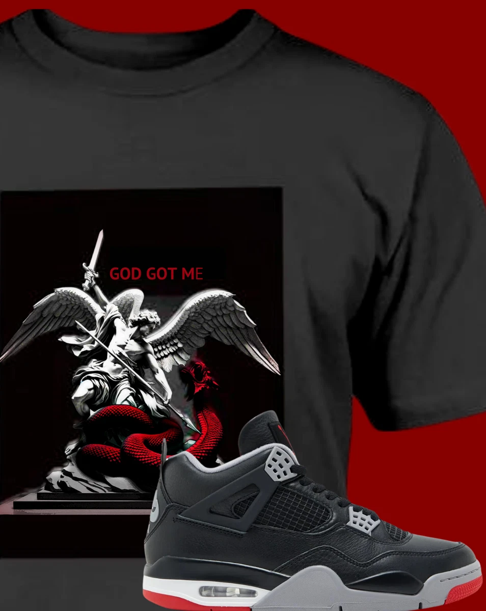 Bred 4 t shirt cheap