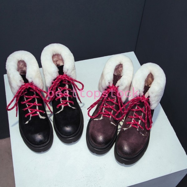 Elegante Para mujeres Talón botas al Tobillo Talón mujeres Mediados Cordero Piel cálida gruesa nieve Zapatos Con Cordones Talla a866f2 Elegante Para mujeres Talón botas al Tobillo Talón mujeres Mediados Cordero Piel cálida gruesa nieve Zapatos Con Cordones Talla a866f2