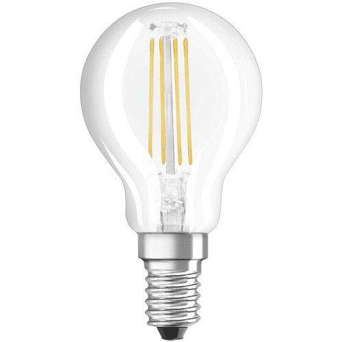 6 x Osram LED Filament Tropfen 4W = 40Watt E14 klar 470lm warm Schalter DIMMBAR - Bild 3 von 8